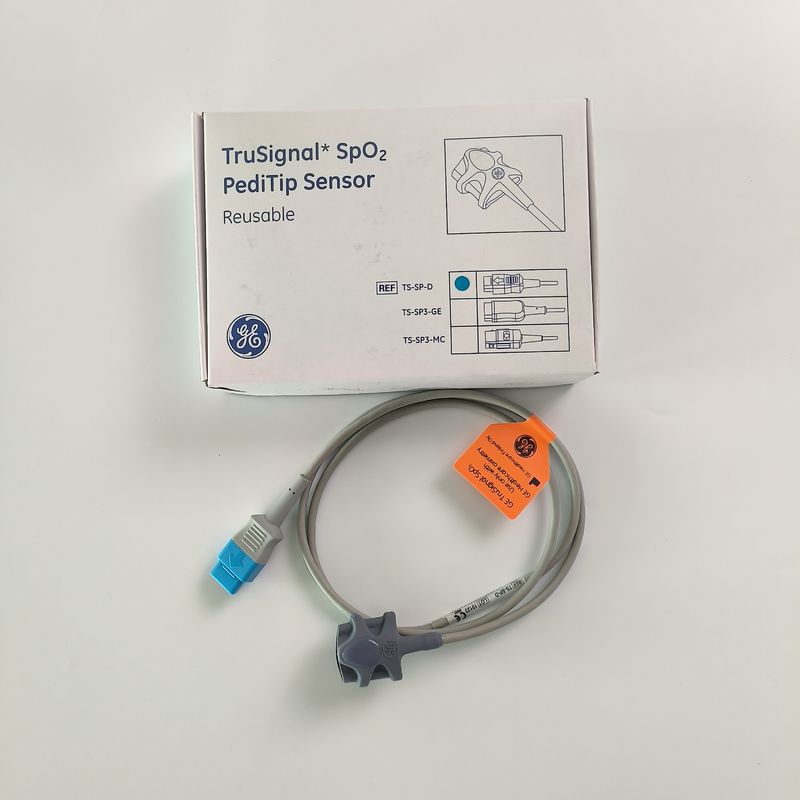 GE Original Datex-Ohmeda TruSignal SpO2 PediTip Sensor Có thể sử dụng lại REF: TS-SP-D
