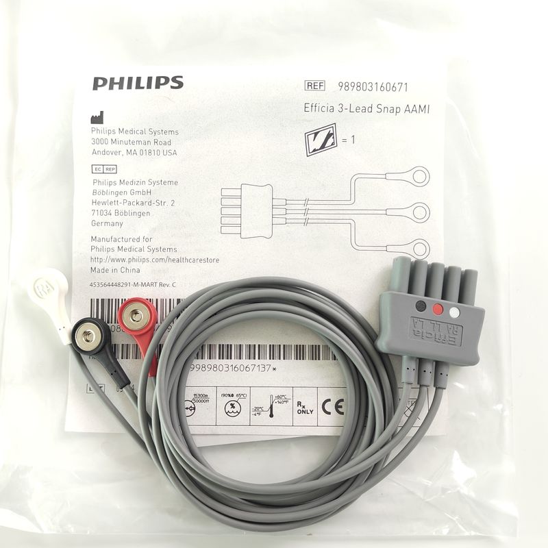 Philip Grey Original 3-Lead Button Branch 1M US Standard RA Màu trắng, LL Đỏ, LA Đen Trung khớp hai hàng 989803160671