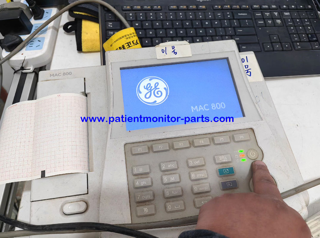 GE MAC800 Máy điện tâm sửa chữa Máy điện tâm với 90 ngày bảo hành cho bệnh viện